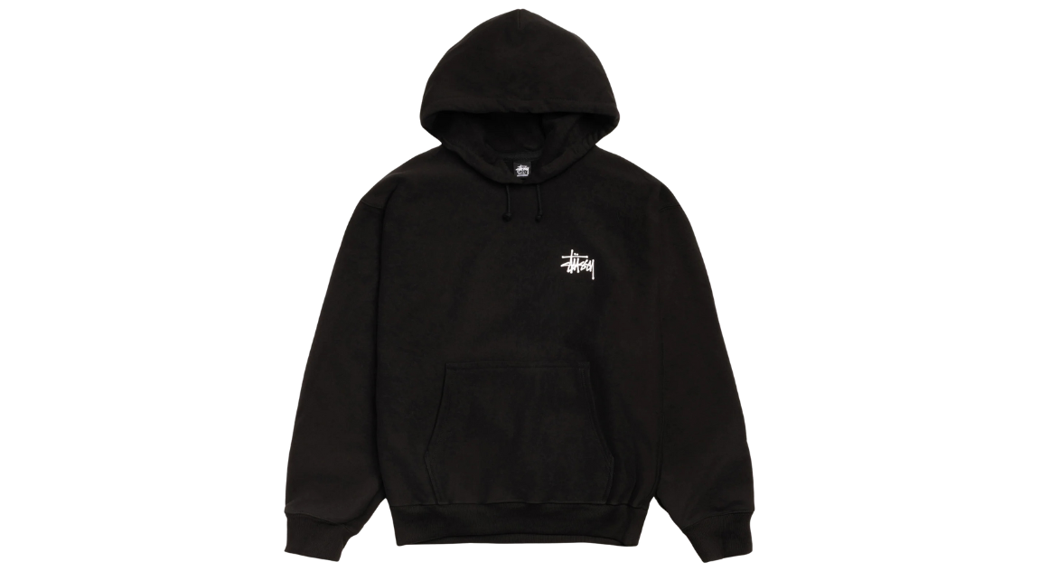 Stussy Basic Hoodie Black