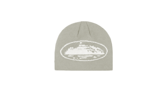 Corteiz Mystery Beanie Alcatraz Beige/Grey