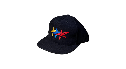 Corteiz C-Star Corduroy Trucker Cap Black