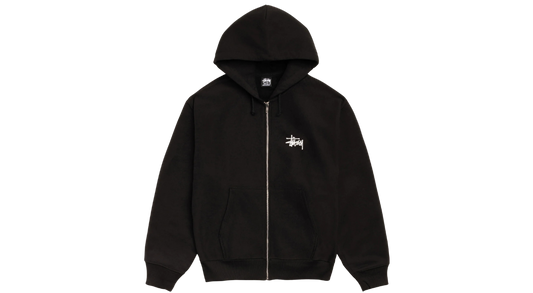 Stussy Basic Zip Hoodie Black