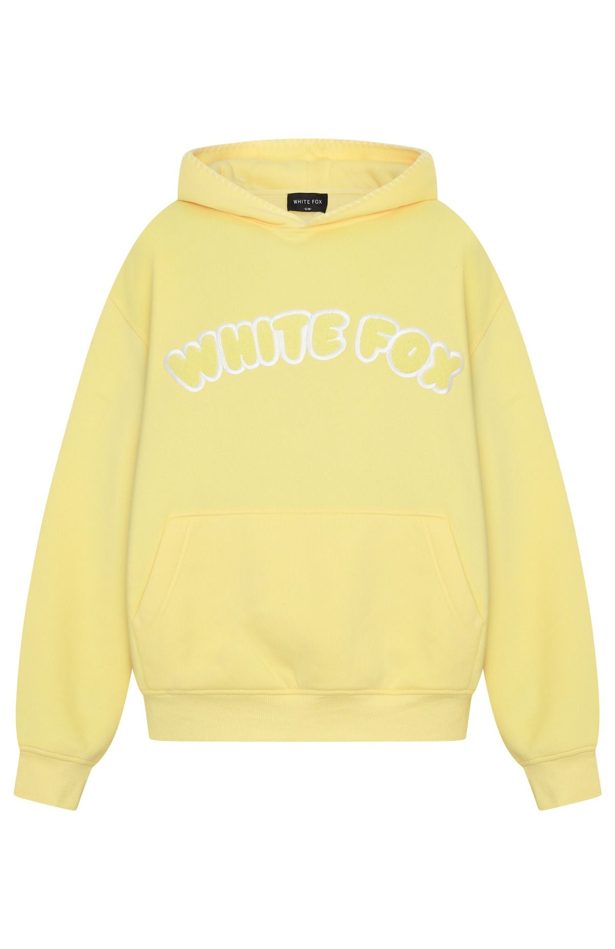 Vol. 1 Front Graphic Oversized Hoodie Lemon