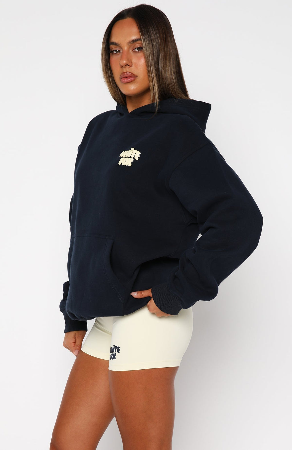 Daydreamers Angelina Oversized Hoodie Navy